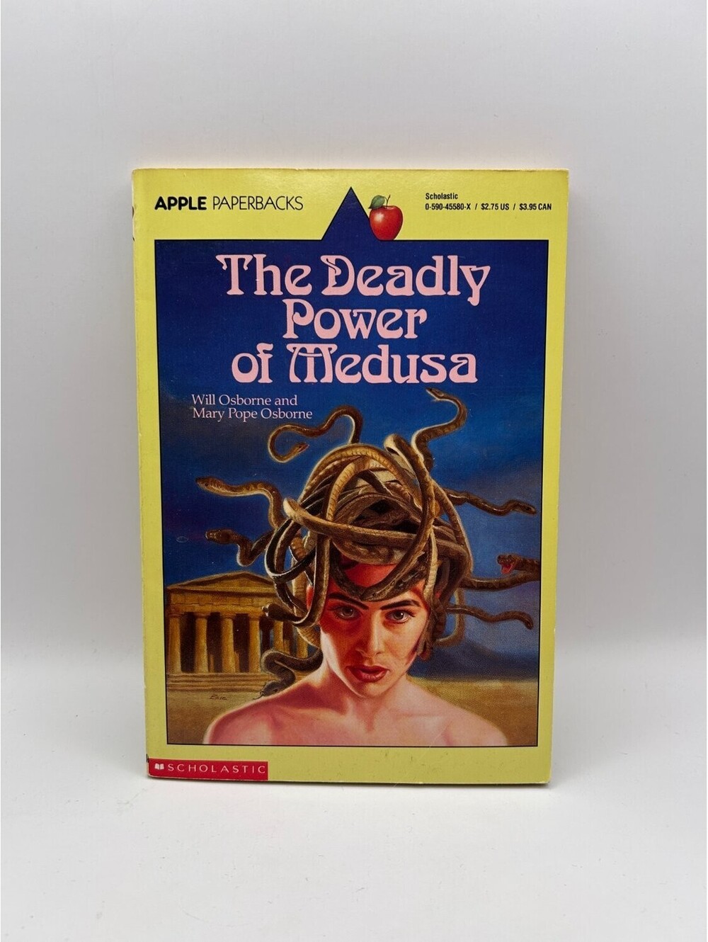 The Deadly Power of Medusa Will & Mary Pope Osborne Paperback 1988